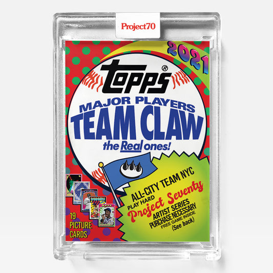 CLAW x TOPPS WAX WRAPPER