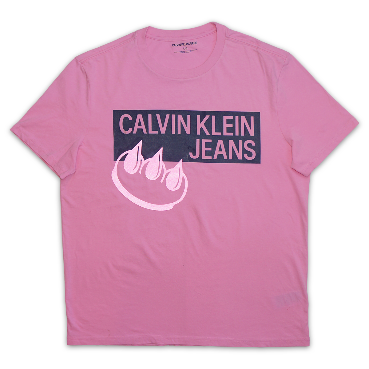 REFLECTIVE CK CLAW SS TEE