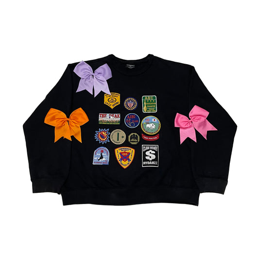 PATCHWORK CREWNECK