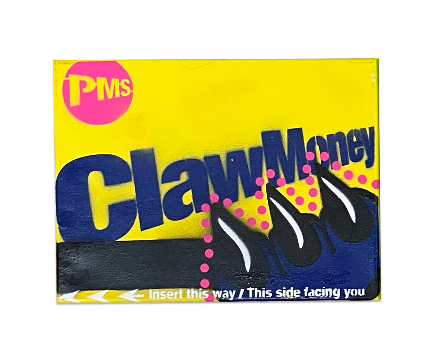 CLAW METRO CARD CANVAS (9" x 12")