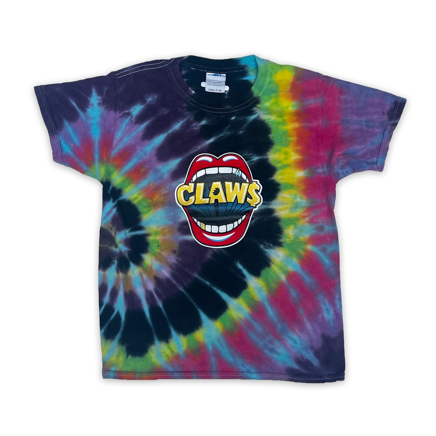 TIE DYE LIPS BABY TEE