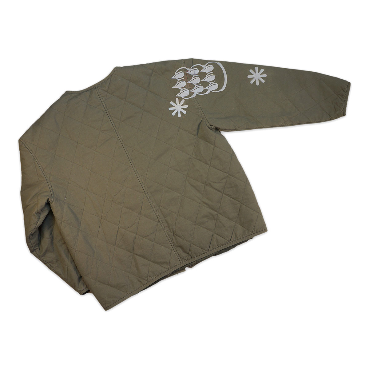 QUILTED 3M CLAW JACKET (3M ON ARMY GREEN)