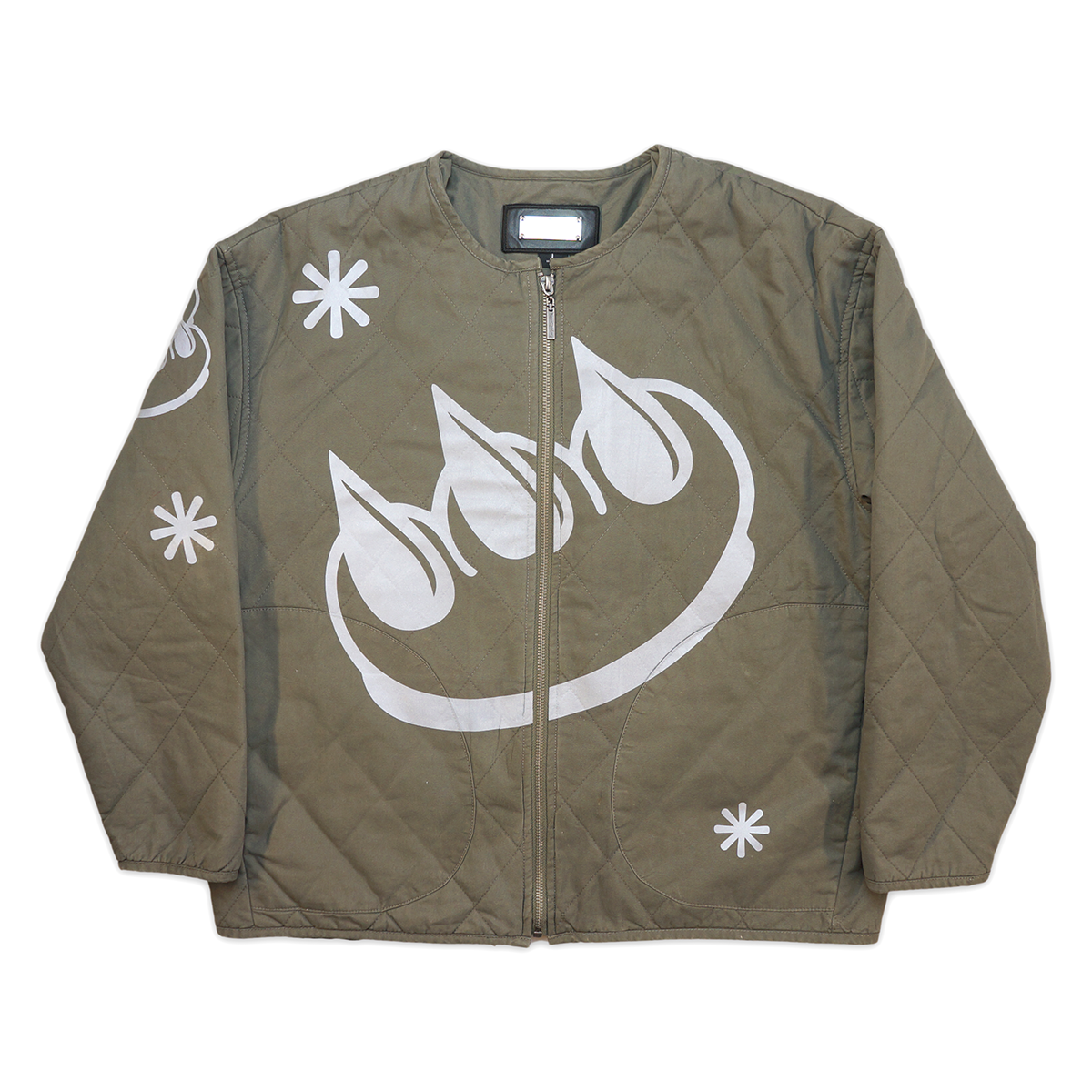 QUILTED 3M CLAW JACKET (3M ON ARMY GREEN)