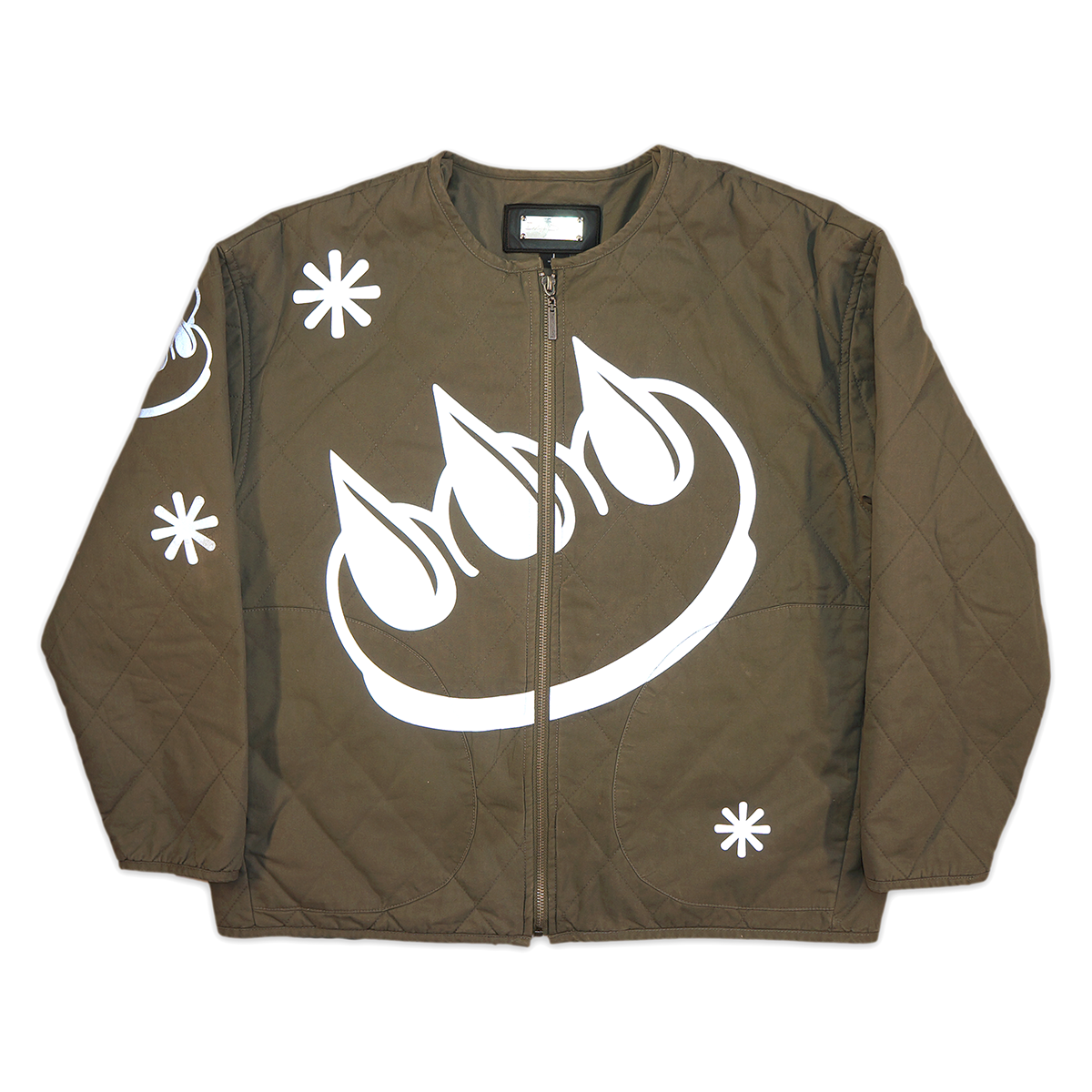 QUILTED 3M CLAW JACKET (3M ON ARMY GREEN)