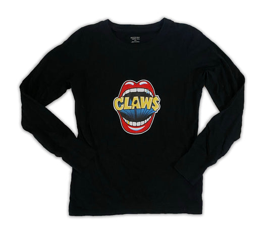 BLACK LONG SLEEVE LIPS