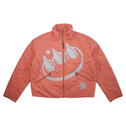 QUILTED 3M CLAW JACKET (3M ON PINK)