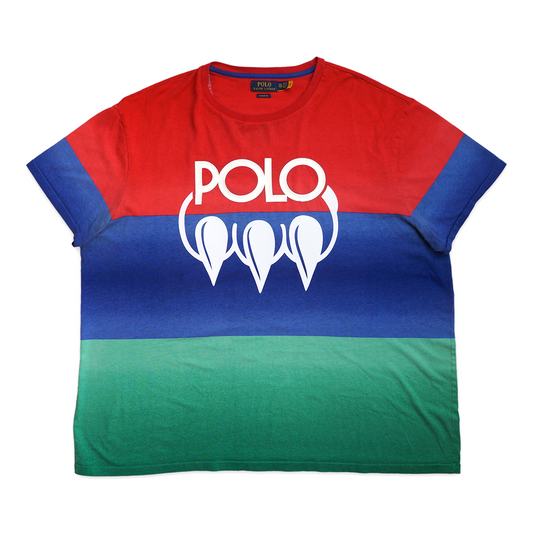 HOMBRE COLOR BLOCK CLAW POLO SS TEE