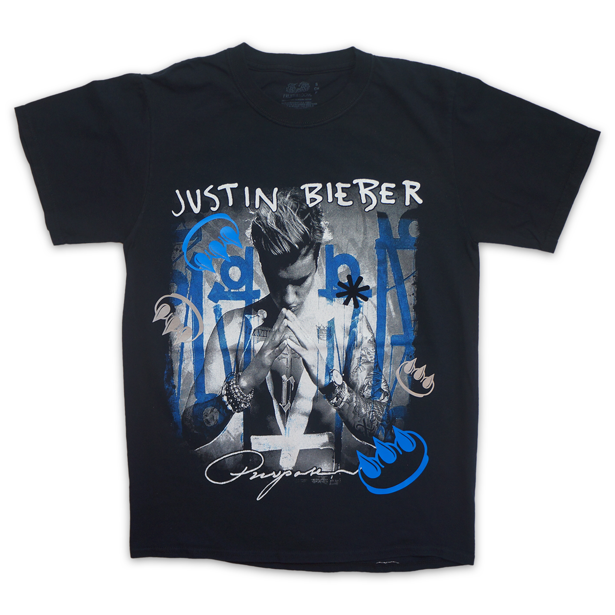 BIEBER TOUR SS TEE New years 24