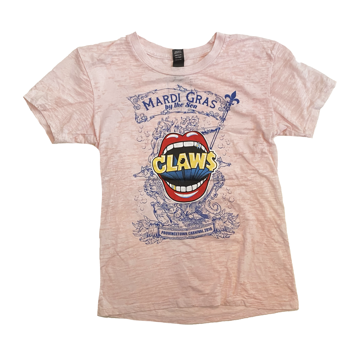 MARDI GRAS LIPS TEE