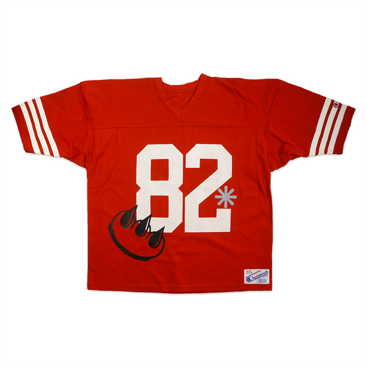VINTAGE CLAW "JOHN TAYLOR" SF CHAMPION FOOTBALL JERSEY