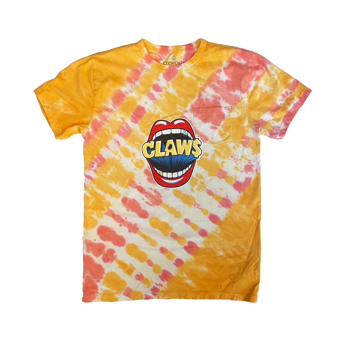 YELLOW TIE DYE LIP