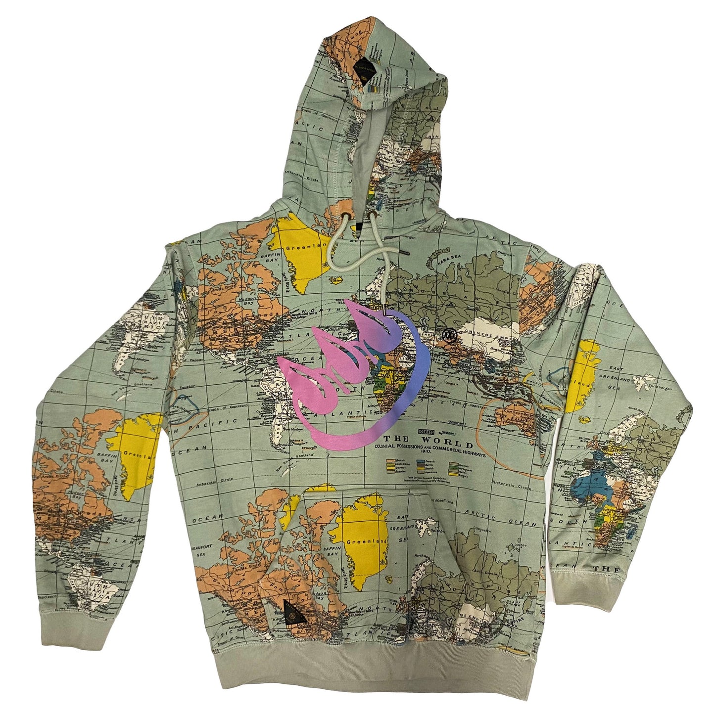 CLAW 10DEEP MAP HOODIE
