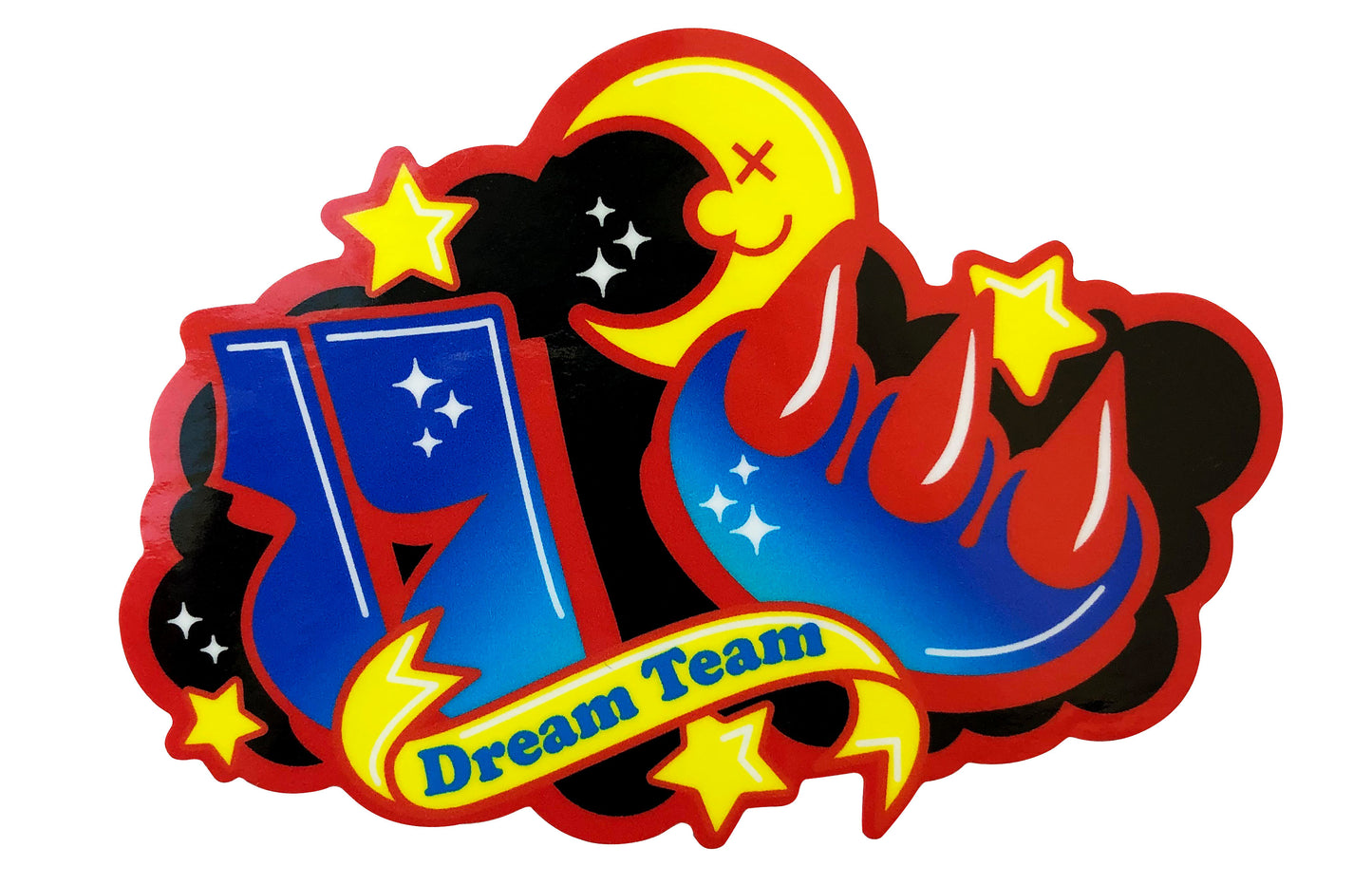 MISS 17 X CLAW STICKER