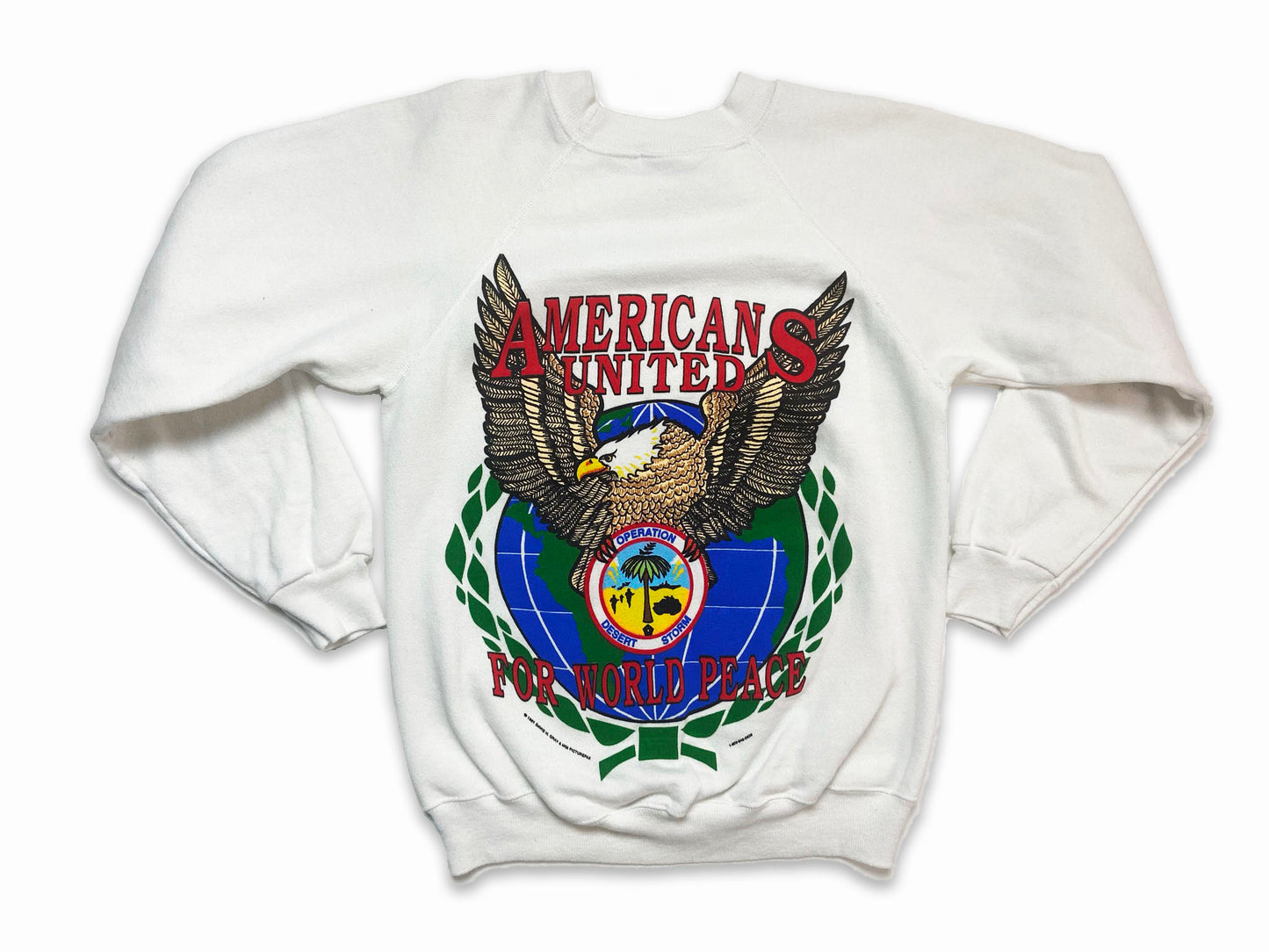 VINTAGE DESERT STORM CLAW CREWNECK