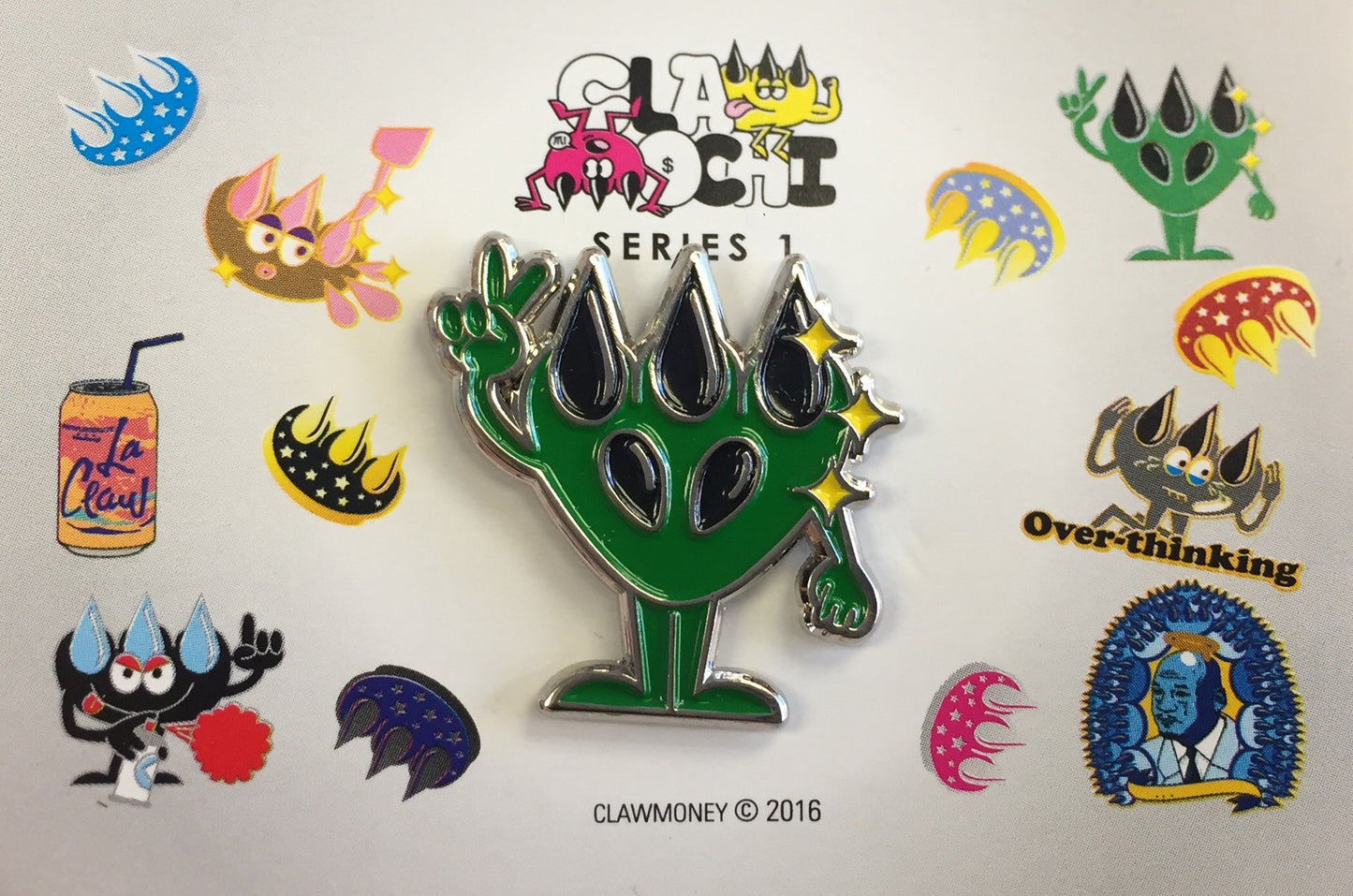 Alien Enamel Pin