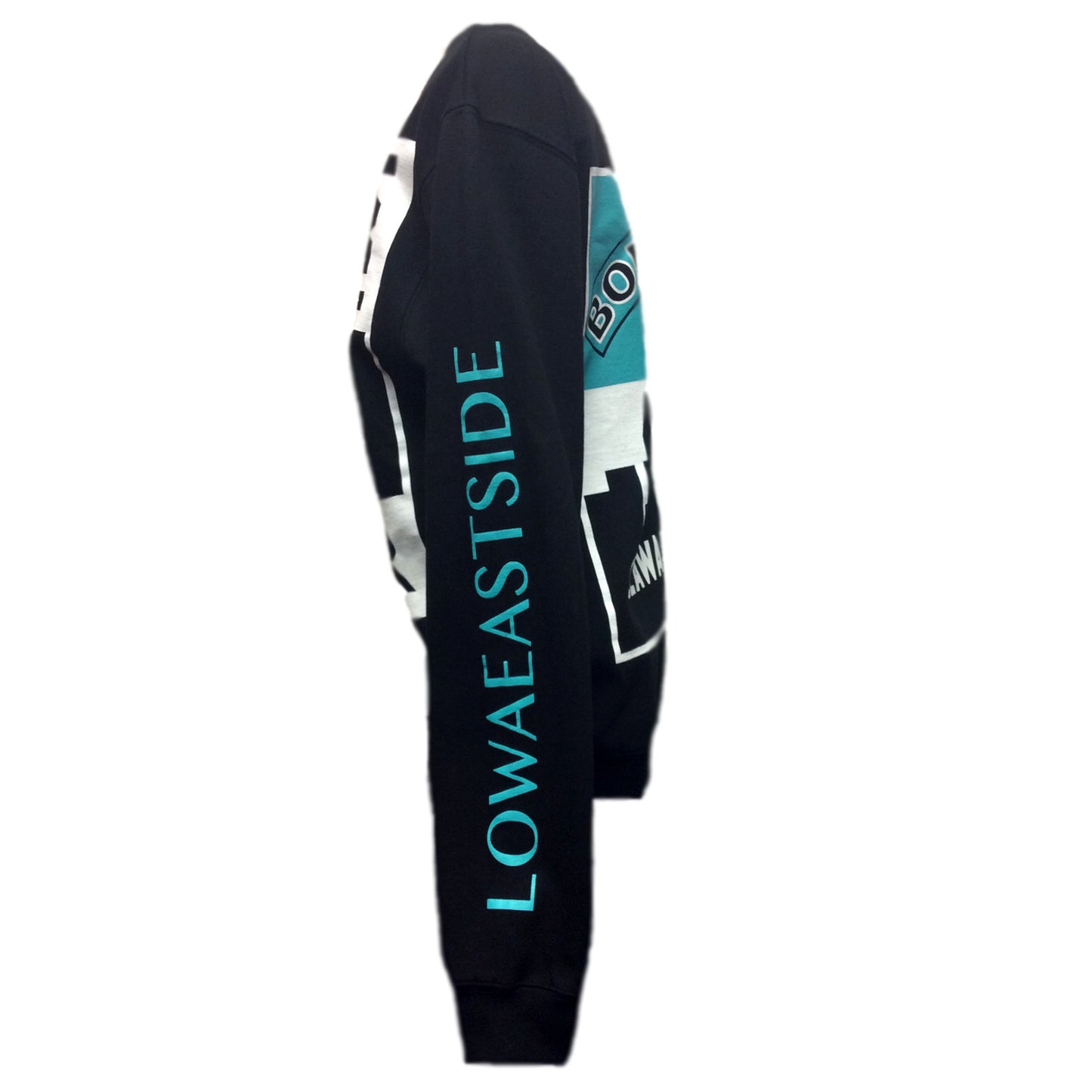 BORN2LOSE BLACK & BLUE CREW NECK