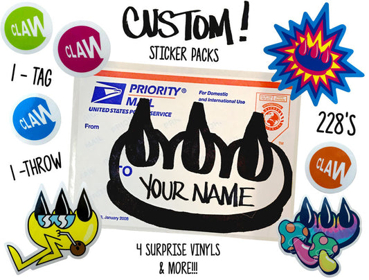 Collectors Sticker Package