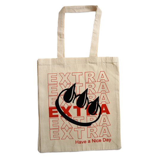"EXTRA! EXTRA!" CLAW TOTE