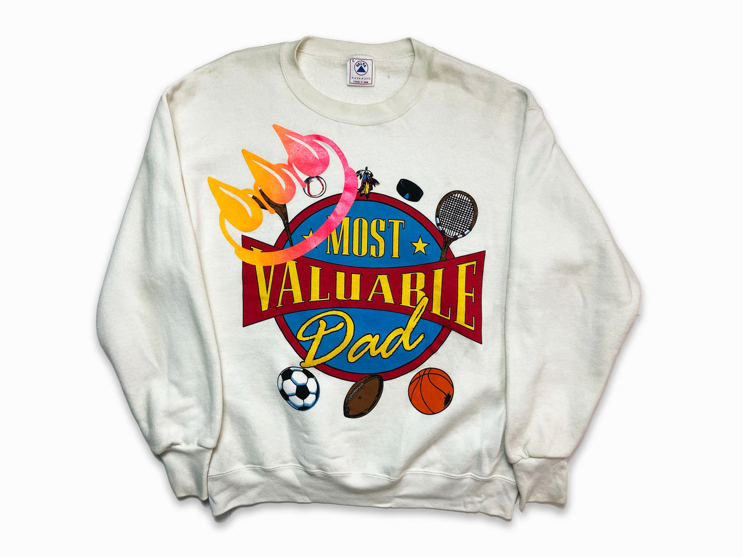MOST VALUABLE DAD CLAW CREWNECK