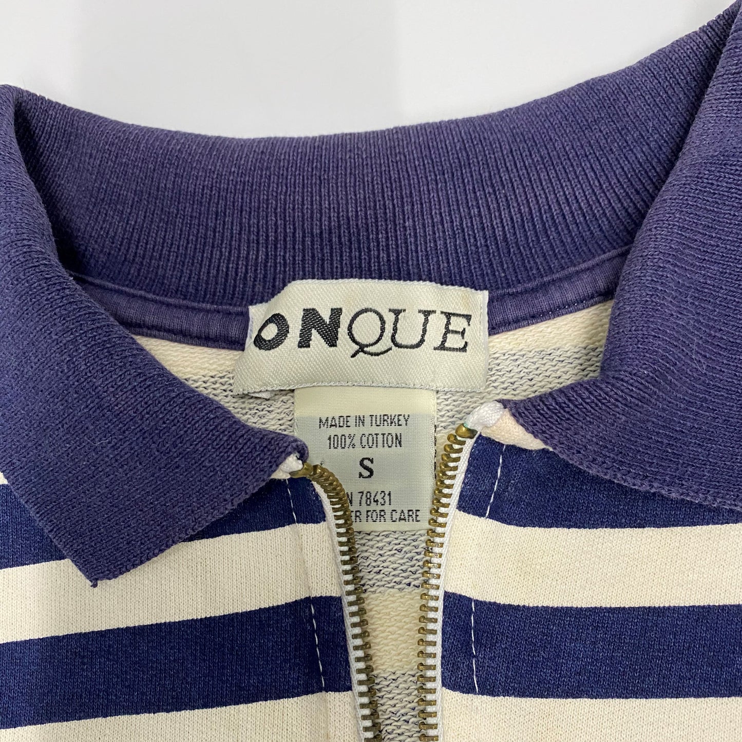 DENIM INDIGO GRADIENT CLAW LONG SLEEVE TEE