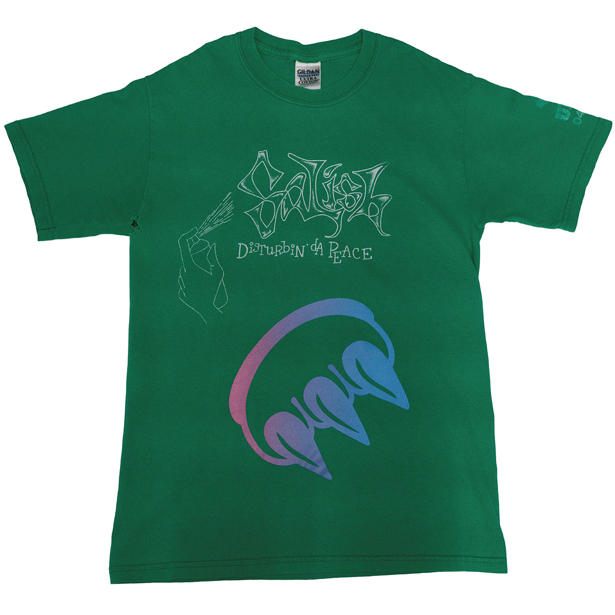 DISTURBING DA PEACE GRADIENT CLAW TEE