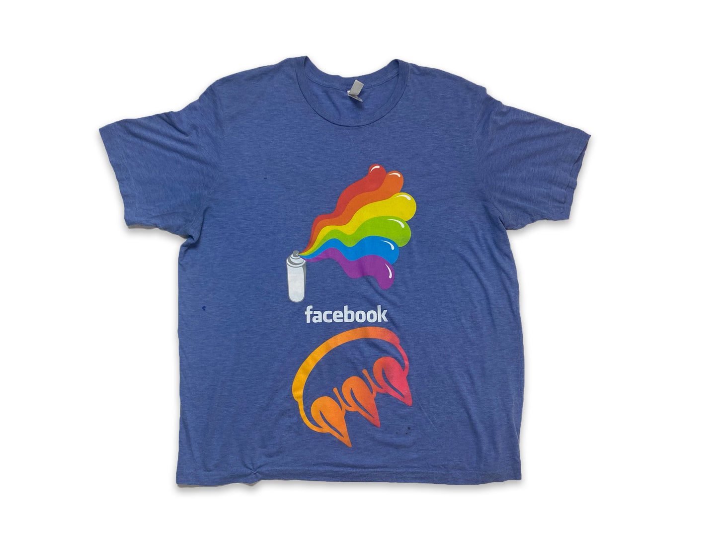 FACEBOOK RAINBOW CLAW TEE
