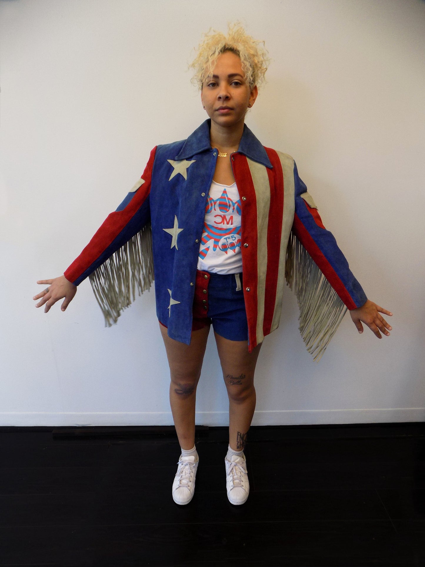 'Merica Suede Shorts