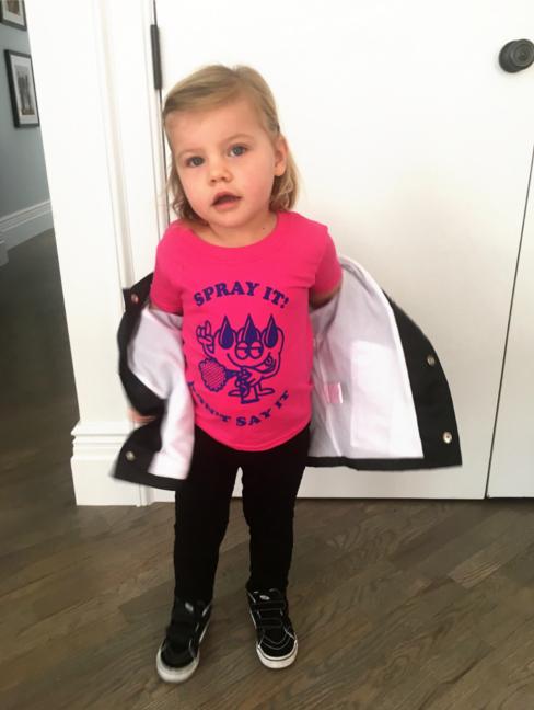 "Spray it! Don't say it" (Black)