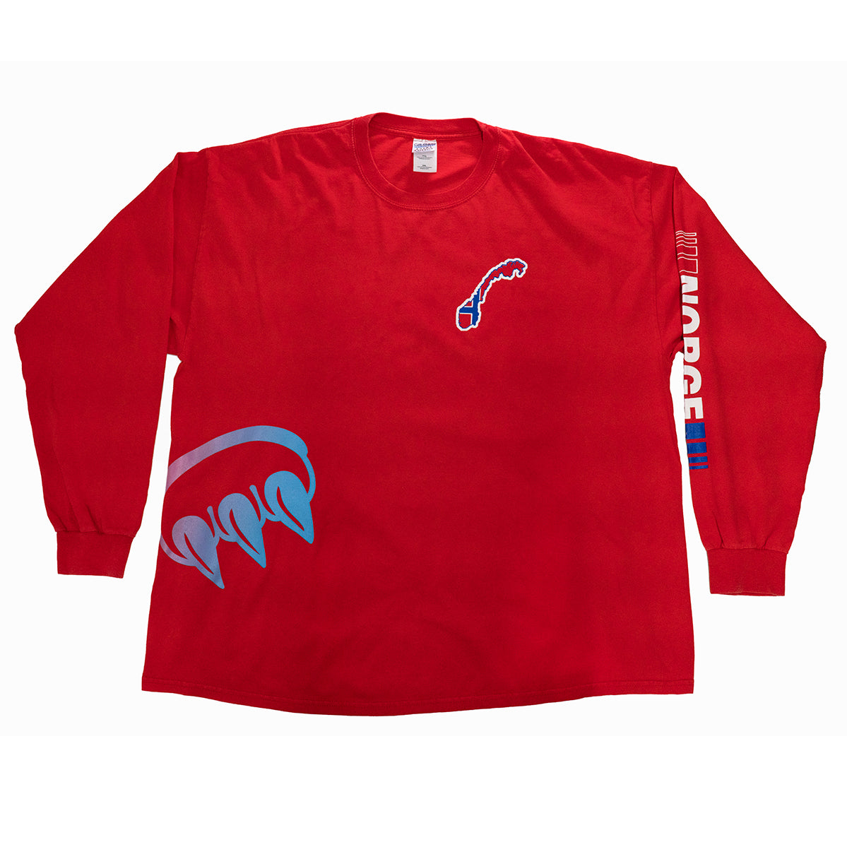 NORWAY GRADIENT CLAW LONG SLEEVE TEE