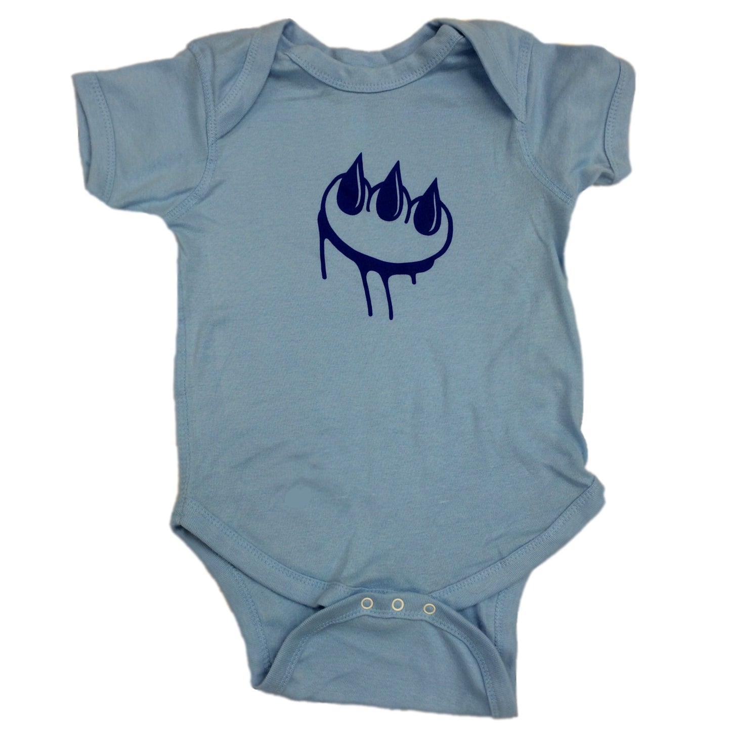 Claw pink on pink onesie