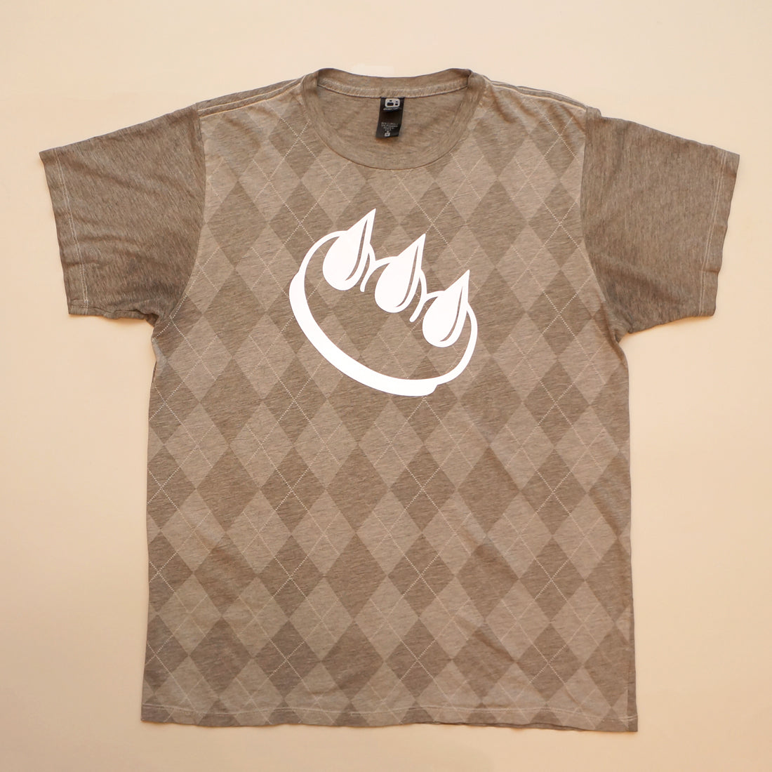 ARGYLE PRINT 3M CLAW TEE