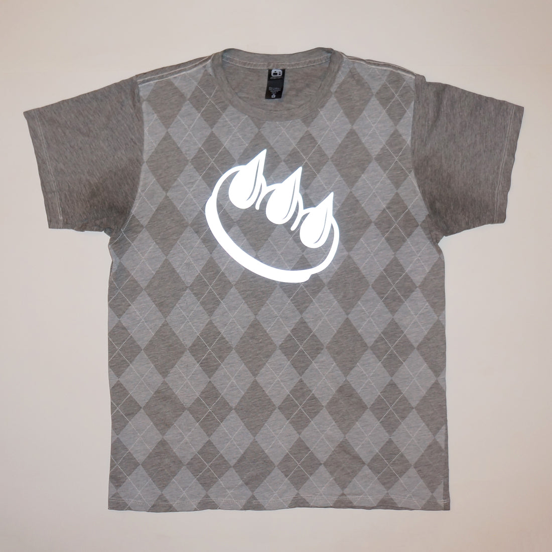 ARGYLE PRINT 3M CLAW TEE