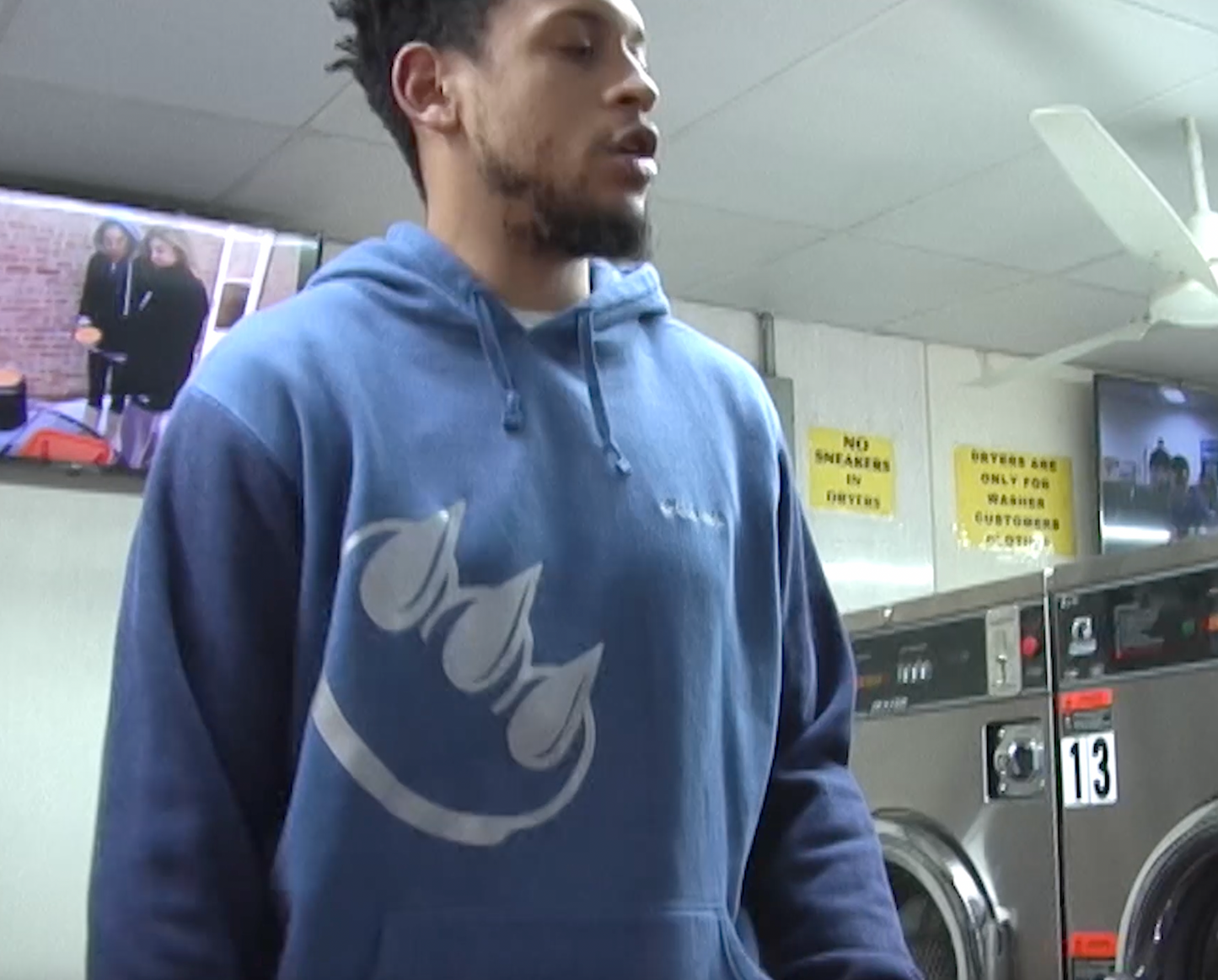 BLUE COLUMBIA HOODIE