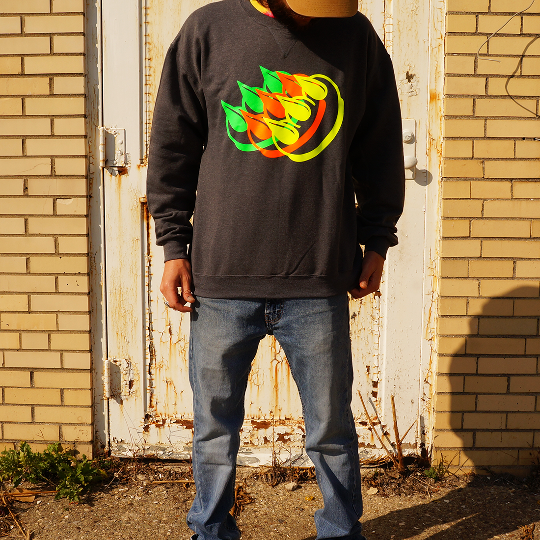Triple Neon CLAW Crewneck Sweatshirt