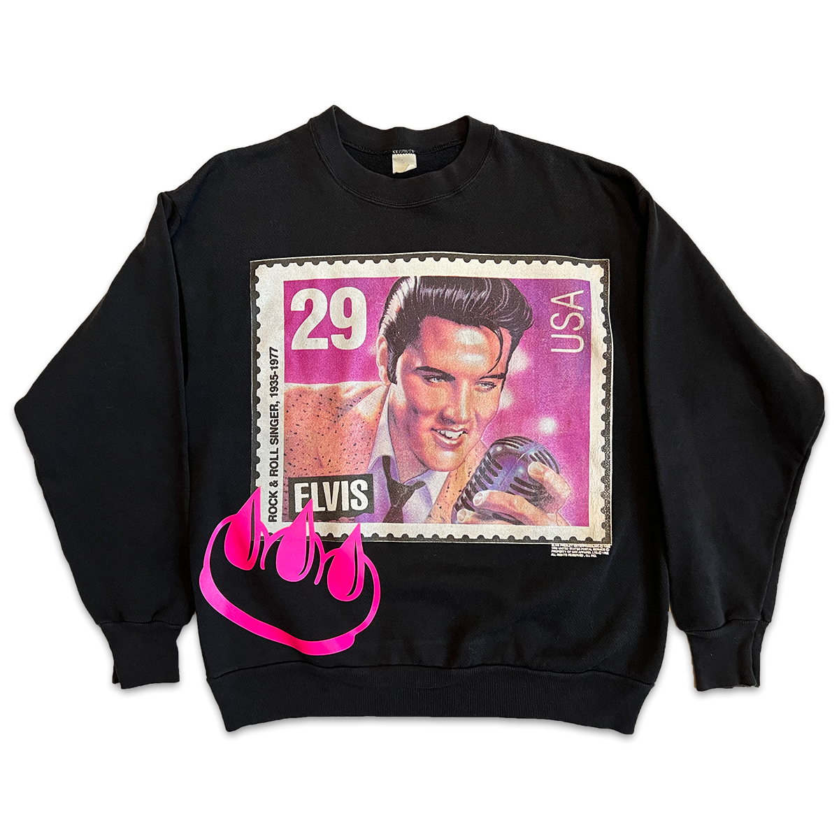 ELVIS STAMP CLAW CREWNECK
