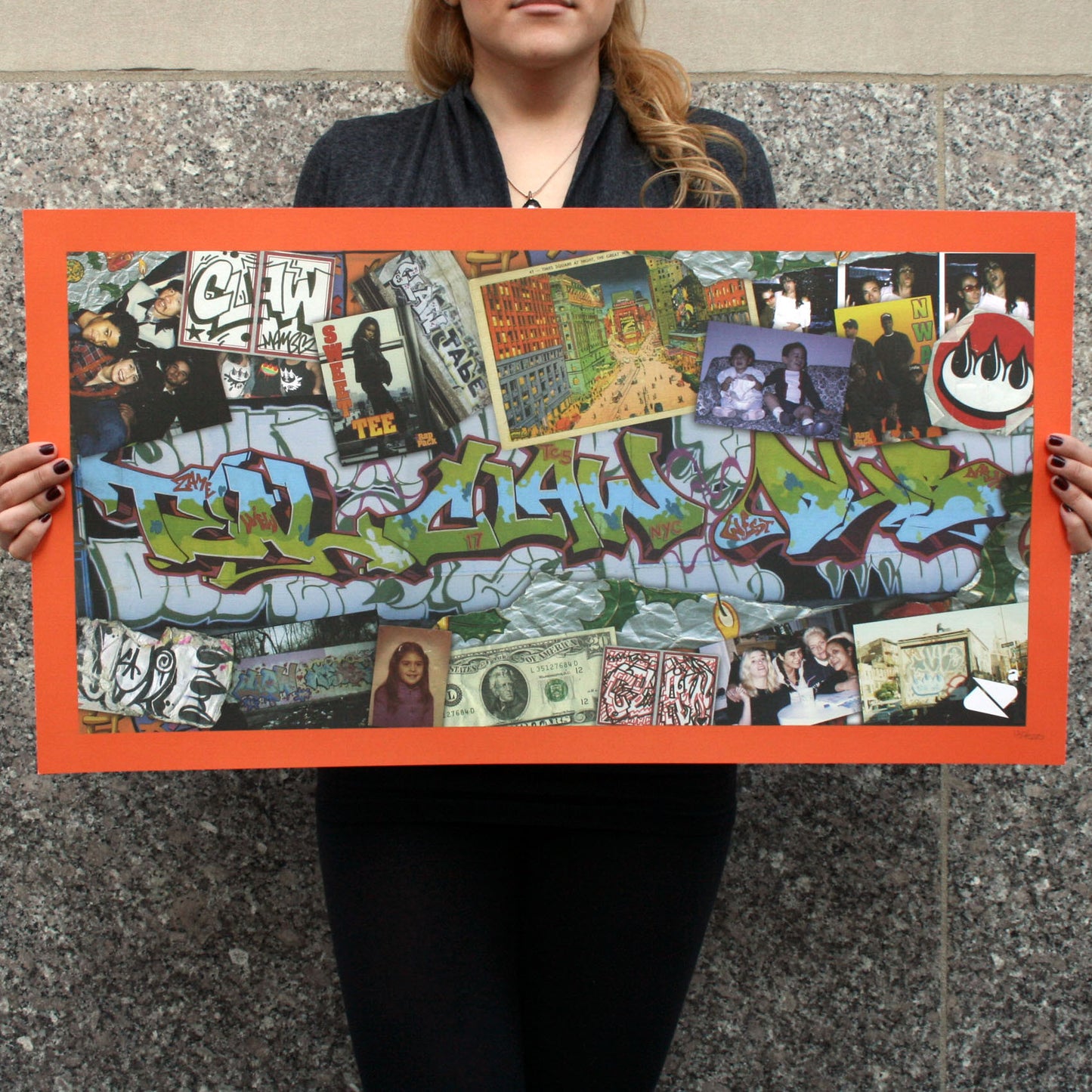 Claw Money Collage Print