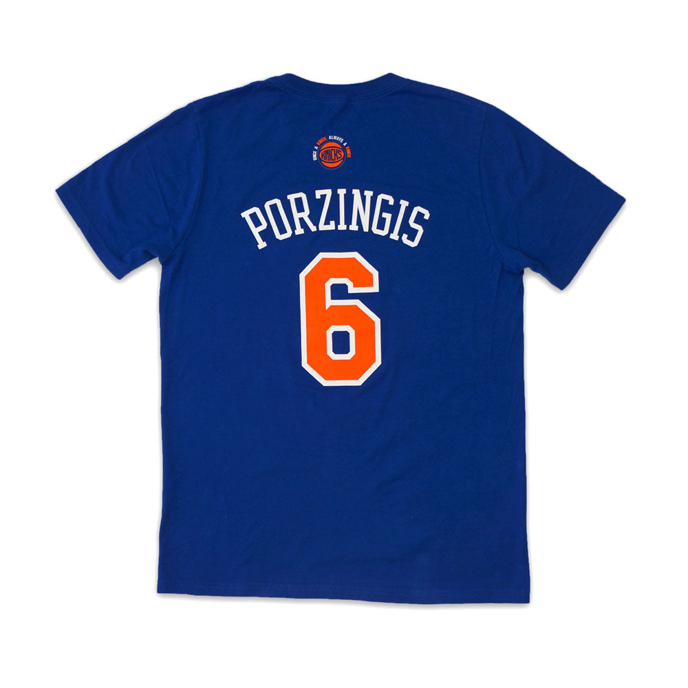 KNICKS PORZINGIS FLOCKED CLAW TEE