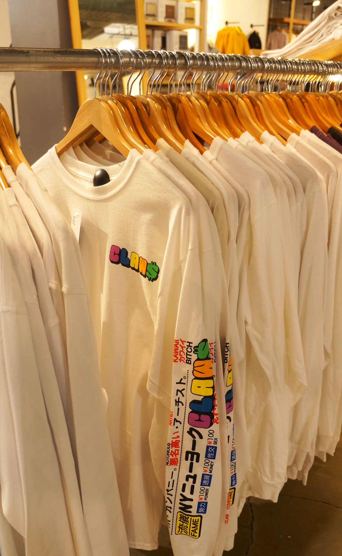 CLAW X URBAN OUTFITTERS LS TEE