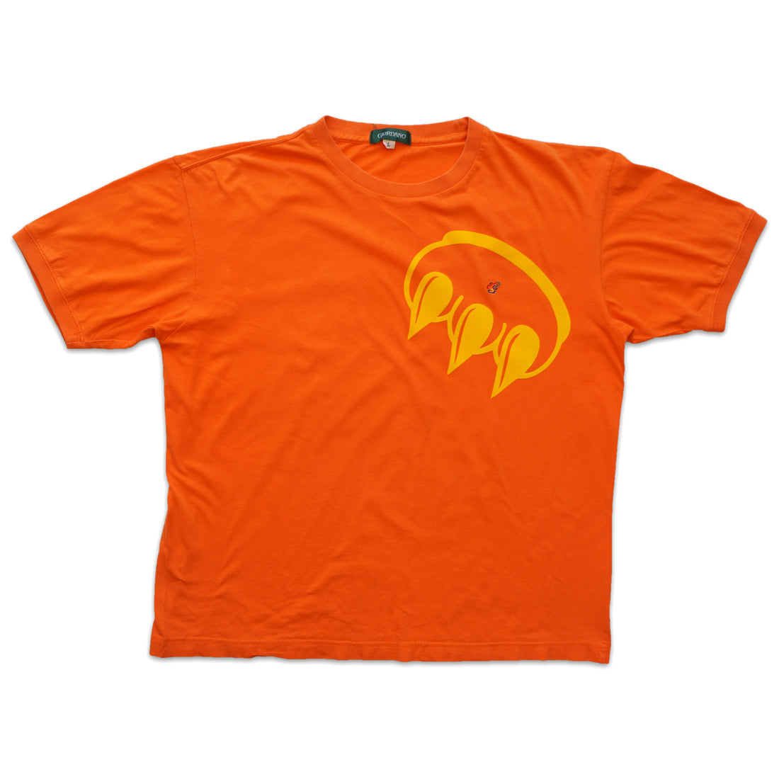 Vintage GIORDANO FLOCKED CLAW TEE