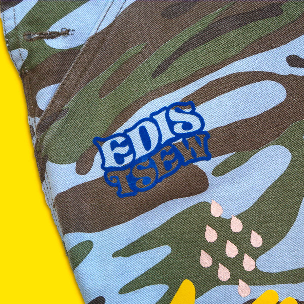 EDISTSEW X CLAW 1 OF 1 "CAMO" OVERALLS