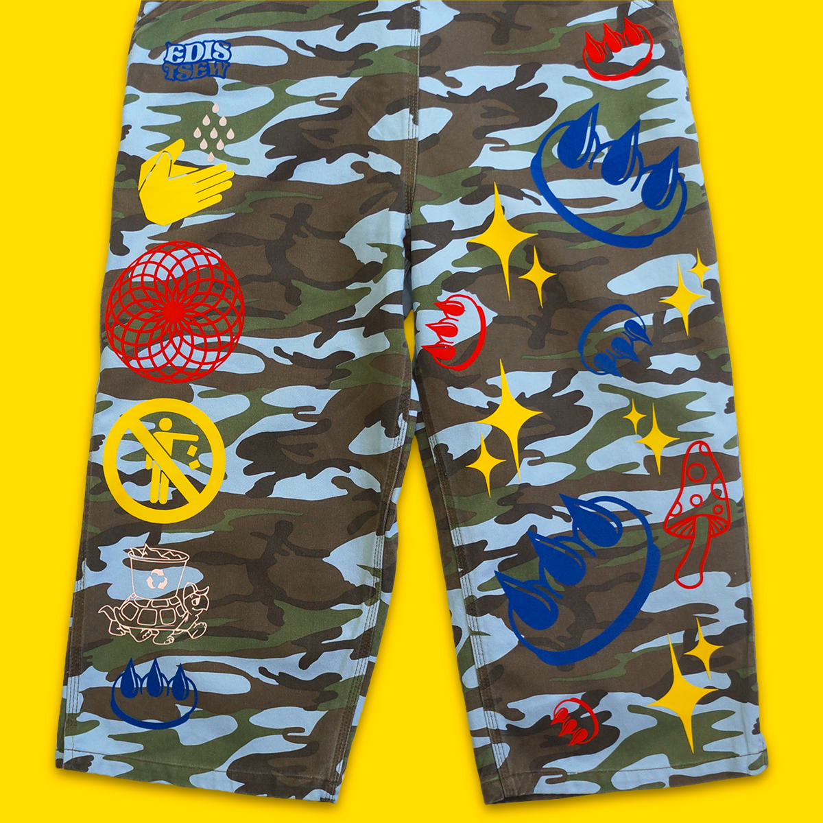 EDISTSEW X CLAW 1 OF 1 "CAMO" OVERALLS