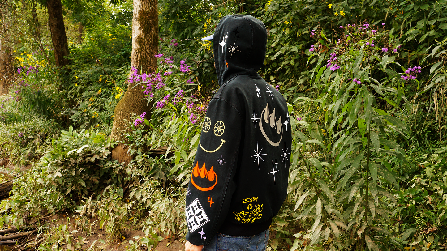 EDISTSEW X CLAW 1 OF 1 CARHARTT "MOOD BOARD" WORK JACKET