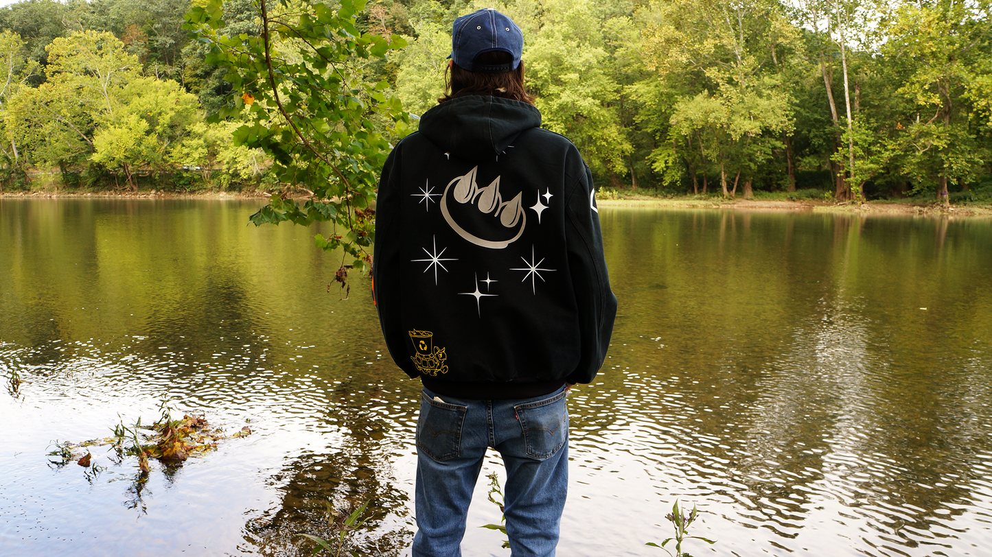 EDISTSEW X CLAW 1 OF 1 CARHARTT "MOOD BOARD" WORK JACKET