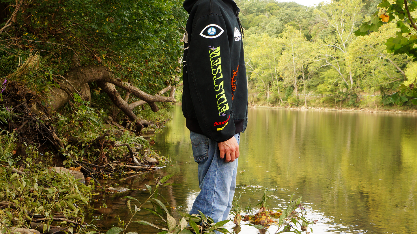 EDISTSEW X CLAW 1 OF 1 CARHARTT "MOOD BOARD" WORK JACKET