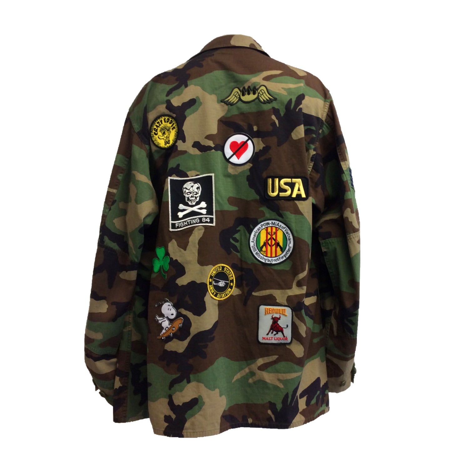 Army Patch Jacket 1