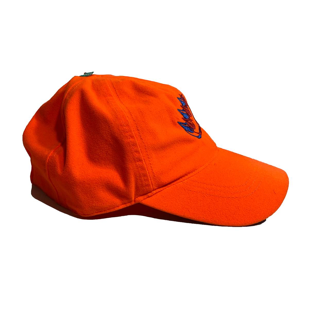 BLAZE ORANGE EMBROIDERED CLAW FITTED HUNTING HAT