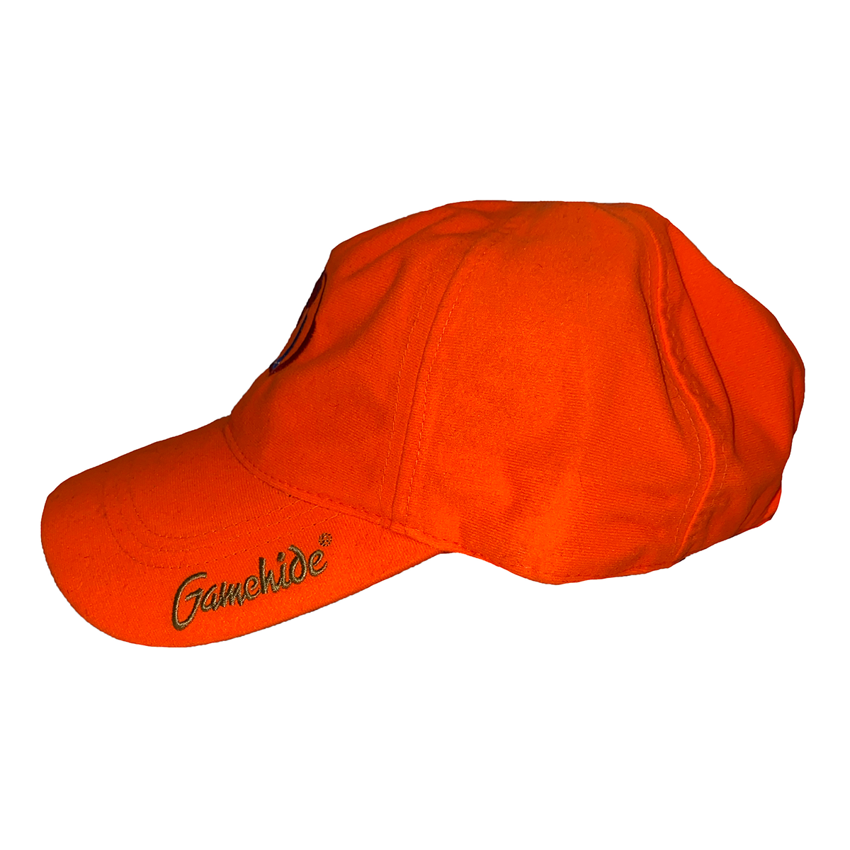 BLAZE ORANGE EMBROIDERED CLAW FITTED HUNTING HAT
