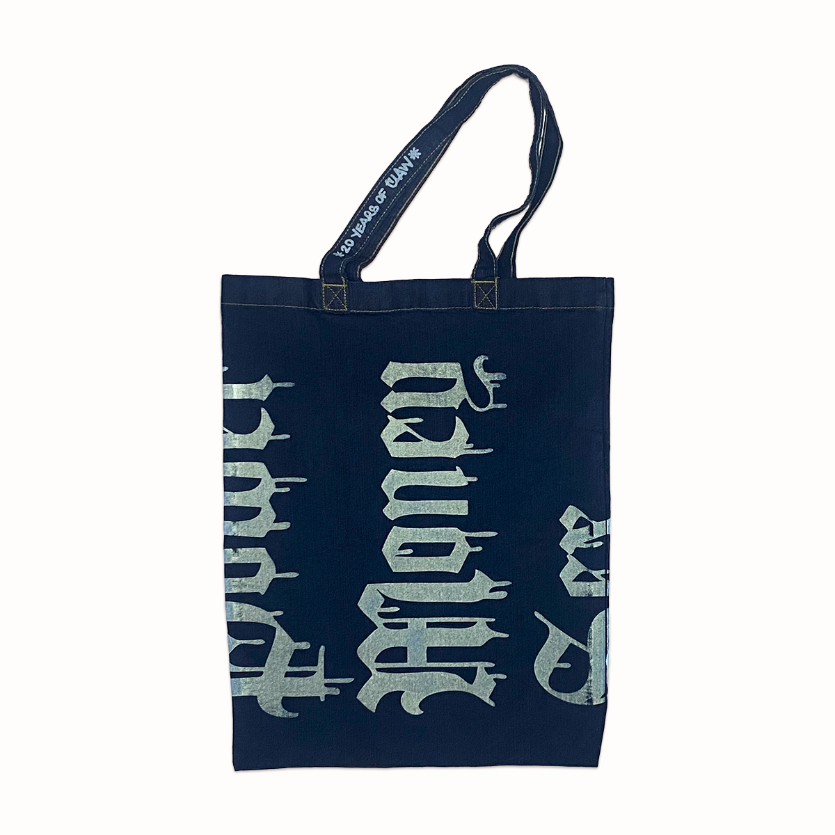 SCREEN PRINTED CLAW PMS DENIM TOTE