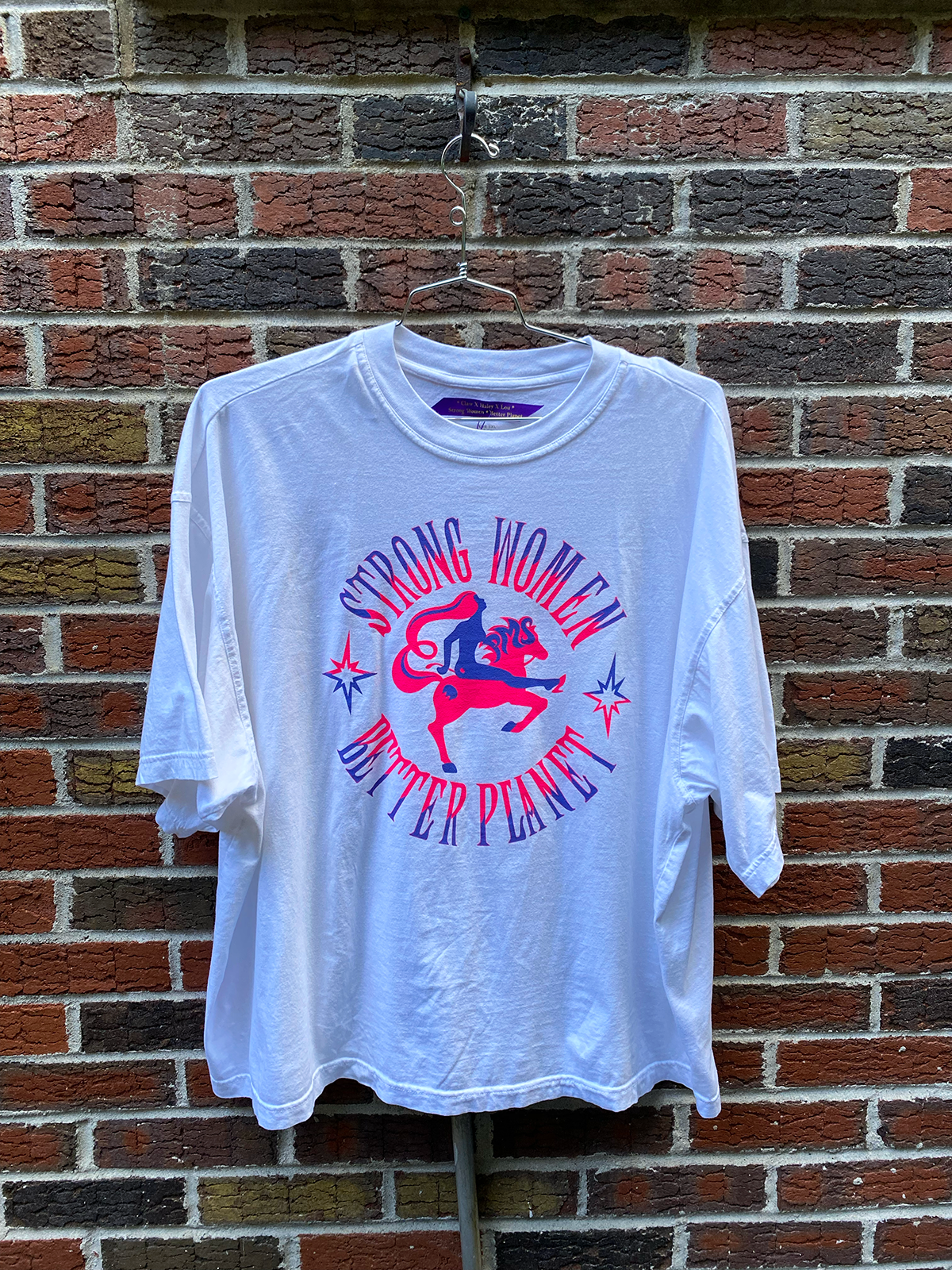 "STRONG WOMEN BETTER PLANET" TEE #44 3XL