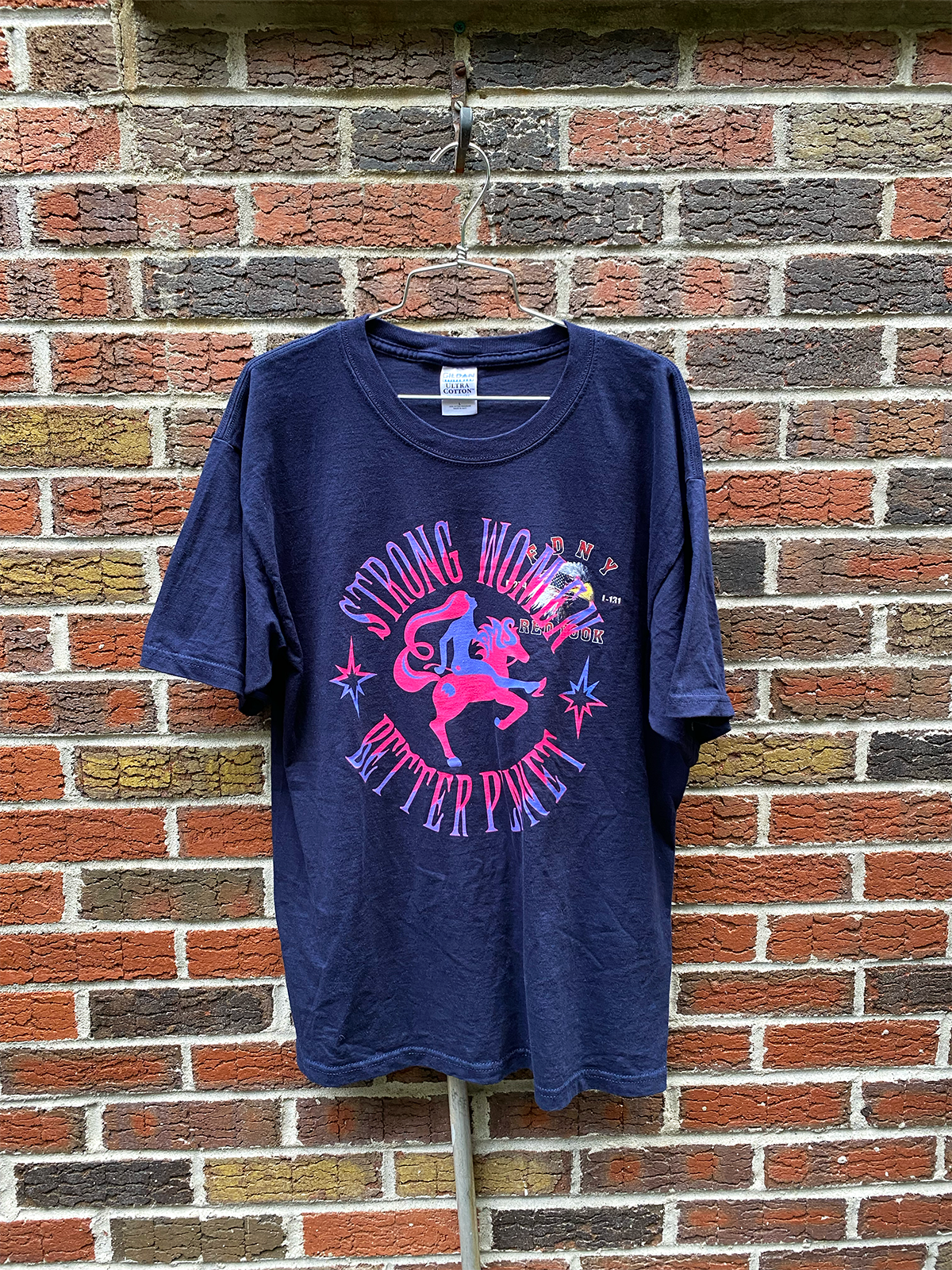 "STRONG WOMEN BETTER PLANET" TEE #47 LARGE